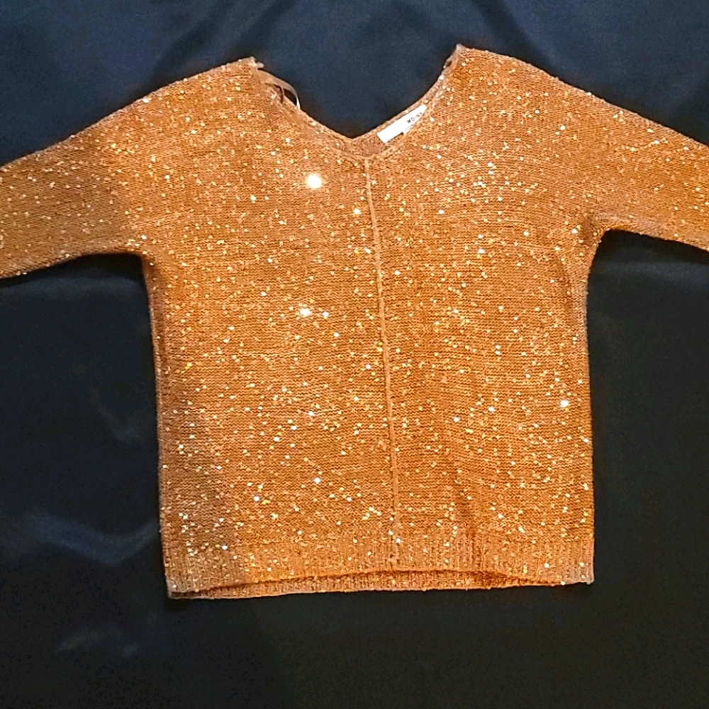 Sequin sweater